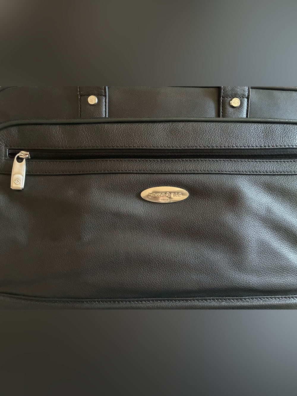 SAMSONITE NEW Classic Expandable Leather Brieftcase Black - Picture 5 of 7